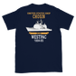 USS Chosin (CG-65) 1994-95 WESTPAC Short-Sleeve Unisex T-Shirt – back view, navy