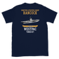 USS Hancock (CVA-19) 1960-61 WESTPAC Short-Sleeve Unisex T-Shirt – back view, navy