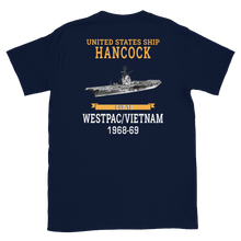 Load image into Gallery viewer, USS Hancock (CVA-19) 1968-69 WESTPAC/VIETNAM Short-Sleeve Unisex T-Shirt