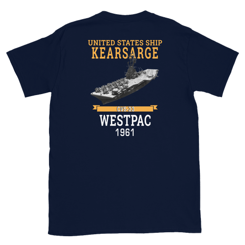 USS Kearsarge (CVS-33) 1961 WESTPAC T-Shirt