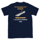 USS Essex (CVS-9) 1962 S. ATLANTIC/CARIBBEAN T-Shirt – back view, navy
