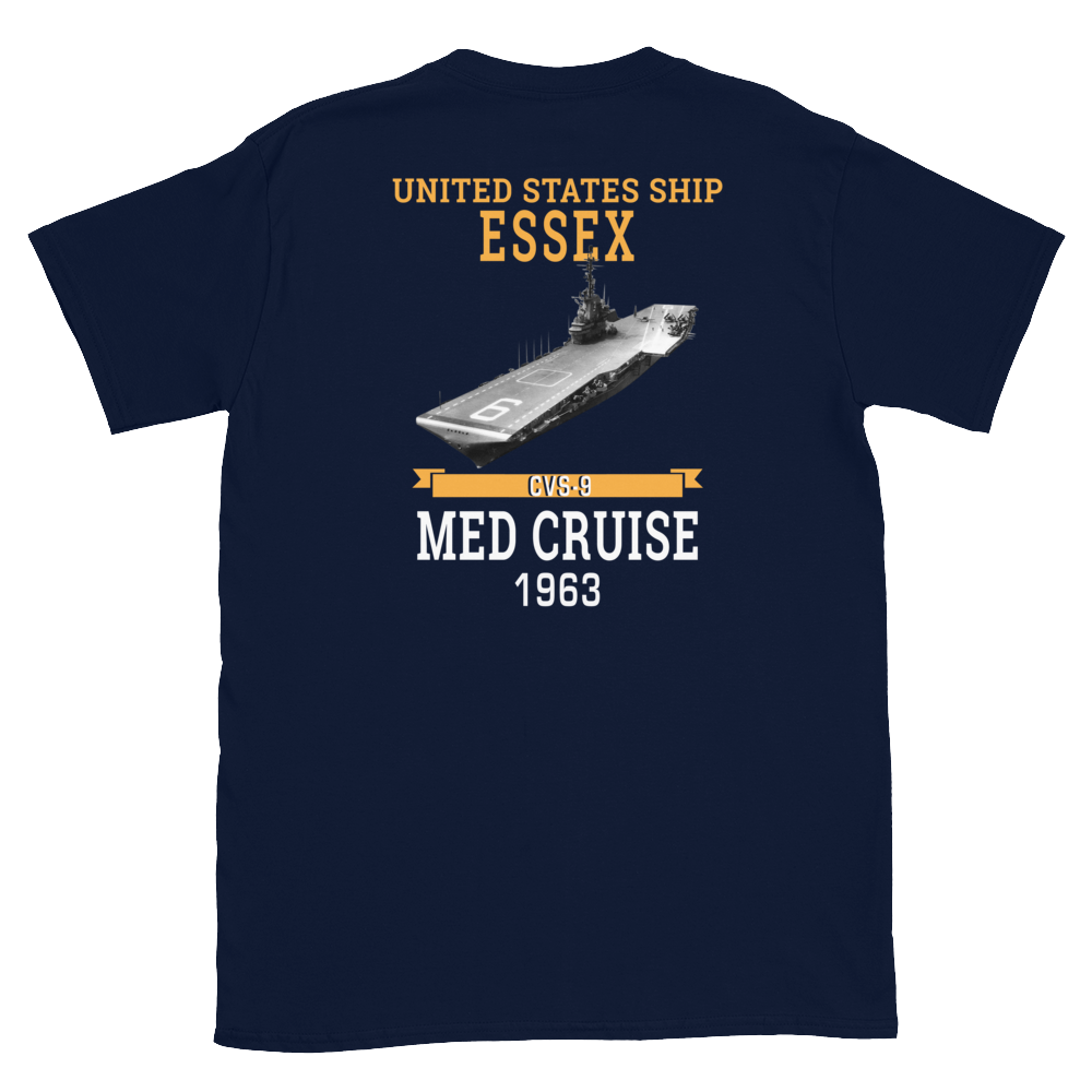 USS Essex (CVS-9) 1963 MED CRUISE T-Shirt