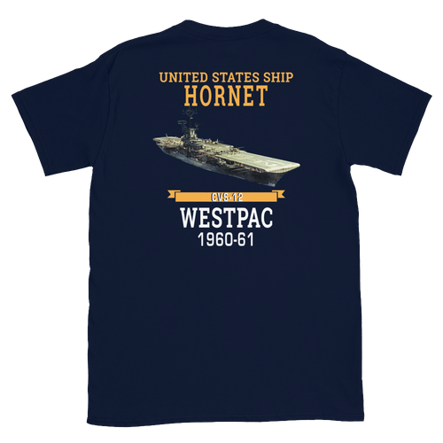 USS Hornet (CVS-12) 1960-61 WESTPAC T-Shirt