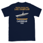 USS Lake Champlain (CVS-39) 1962 CARIBBEAN T-Shirt – back view, navy
