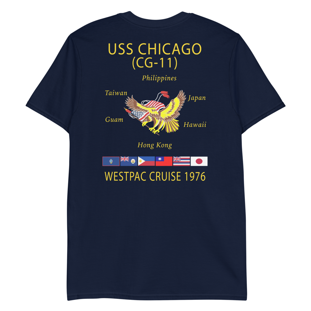 USS Chicago (CG-11) 1976 WESTPAC T-Shirt