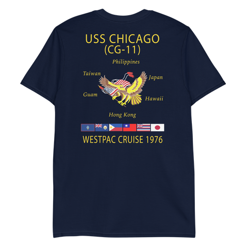 USS Chicago (CG-11) 1976 WESTPAC T-Shirt