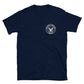 USS Paul Hamilton (DDG-60) 1996-97 MAIDEN DEPLOYMENT Short-Sleeve Unisex T-Shirt – front view, navy