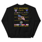 USS Midway (CV-41) 1984-85 Cruise Sweatshirt – black