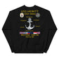USS Hewitt (DD-966) 1989-90 Cruise Sweatshirt – black