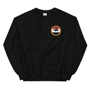 USS Midway (CV-41) 1979-80 Cruise Sweatshirt with Persian Gulf Yacht Club – black