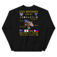 USS Midway (CV-41) 1979-80 Cruise Sweatshirt with Persian Gulf Yacht Club – black