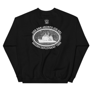 USS San Jacinto (CG-56) 1989 Deployment Sweatshirt
