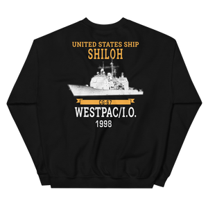 USS Shiloh (CG-67) 1998 WESTPAC/IO Sweatshirt