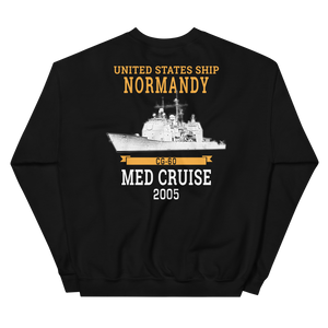 USS Normandy (CG-60) 2005 MED Unisex Sweatshirt