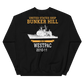 USS Bunker Hill (CG-52) 2010-11 WESTPAC Unisex Sweatshirt – back view, black