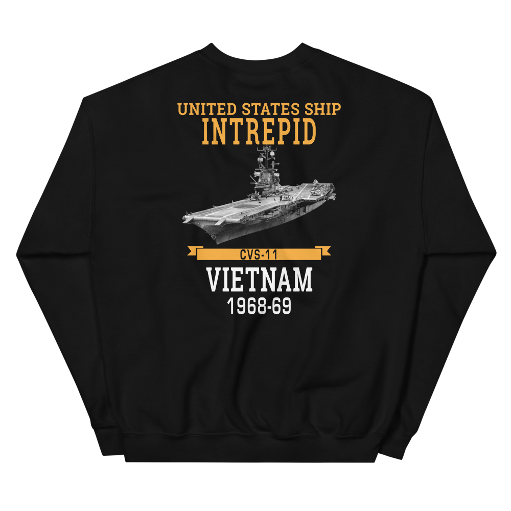 USS Intrepid (CVS-11) 1968-69 Vietnam Sweatshirt