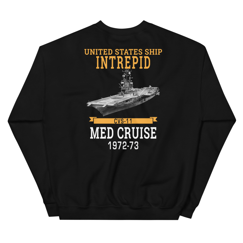 USS Intrepid (CVS-11) 1972-73 MED Sweatshirt