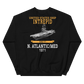 USS Intrepid (CVS-11) 1971 N.Atlantic/MED Sweatshirt – back view, black