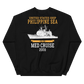 USS Philippine Sea (CG-58) 2008 Unisex Sweatshirt – back view, black
