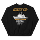 USS Mobile Bay (CG-53) 2002-03 Deployment Sweatshirt – back view, black