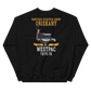 USS Oriskany (CVA-34) 1975-76 WESTPAC Unisex Sweatshirt – back view, black