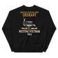 USS Oriskany (CVA-34) 1965 WESTPAC/VIETNAM Unisex Sweatshirt – back view, black