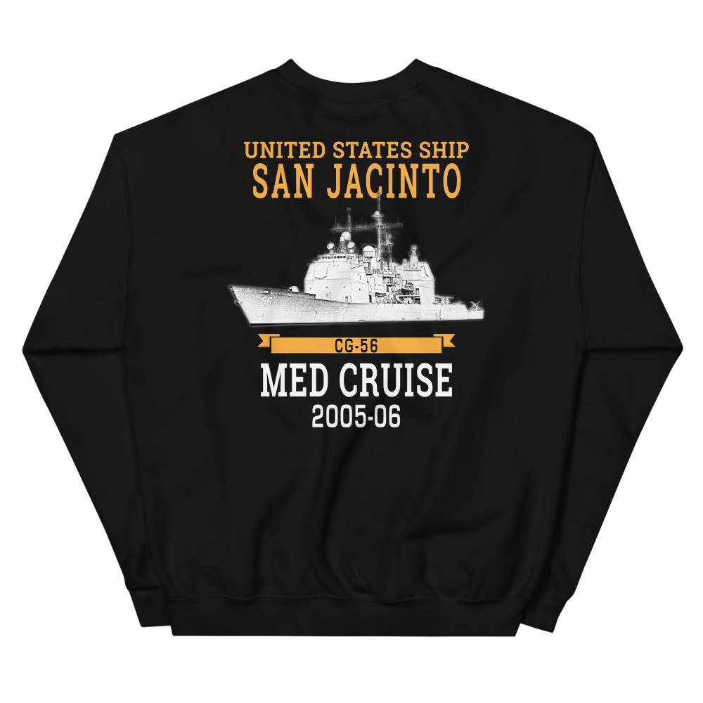 USS San Jacinto (CG-56) 2005-06 Deployment Sweatshirt