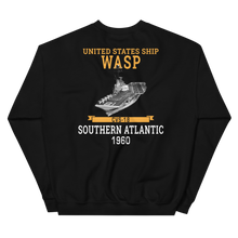 Load image into Gallery viewer, USS Wasp (CVS-18) 1960 S. ATLANTIC Unisex Sweatshirt