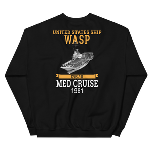 USS Wasp (CVS-18) 1961 MED Unisex Sweatshirt