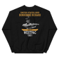 USS Bonhomme Richard (CVS-31) 1961 WESTPAC Unisex Sweatshirt – back view, black