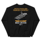 USS Franklin D. Roosevelt (CVA-42) 1971 MED CRUISE Sweatshirt – back view, black