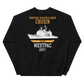 USS Chosin (CG-65) 2007 WESTPAC Unisex Sweatshirt – back view, black