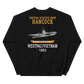 USS Hancock (CVA-19) 1965 WESTPAC/VIETNAM Unisex Sweatshirt – back view, black