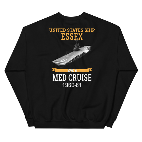 USS Essex (CVS-9) 1960-61 MED CRUISE Sweatshirt