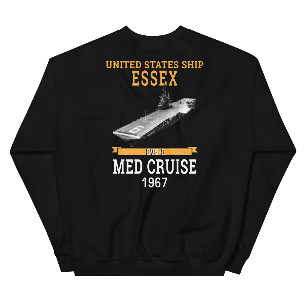 USS Essex (CVS-9) 1967 MED CRUISE Sweatshirt
