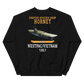 USS Hornet (CVS-12) 1967 WESTPAC/VIETNAM Sweatshirt – back view, black