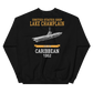 USS Lake Champlain (CVS-39) 1962 CARIBBEAN Sweatshirt – back view, black