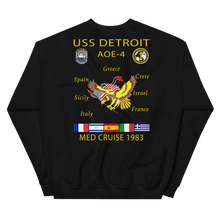 Load image into Gallery viewer, USS Detroit (AOE-4) 1983 Med Cruise Sweatshirt