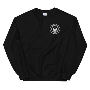 USS Chosin (CG-65) 1997 WESTPAC Unisex Sweatshirt – front view, black