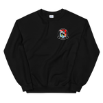VFA-211 Checkmates Squadron Crest Unisex Sweatshirt – front view, black