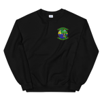 HSM-48 Vipers Squadron Crest Unisex Sweatshirt – front view, black