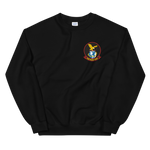 VP-1 Screaming Eagles Crest Sweatshirt – front view, black