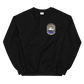 USS Detroit (AOE-4) 1983 Med Cruise Sweatshirt – front view, black