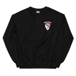 USS Chicago (CG-11) Ship's Crest Sweatshirt - Blue – front view, black