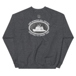 USS Bunker Hill (CG-52) 1992 Deployment Sweatshirt – back view, heather