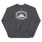 USS Bunker Hill (CG-52) 1990-91 Deployment Sweatshirt – back view, heather