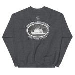 USS San Jacinto (CG-56) 2013-14 Deployment Sweatshirt – back view, heather