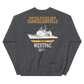 USS Chancellorsville (CG-62) 2011 WESTPAC Sweatshirt – back view, heather