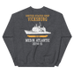 USS Vicksburg (CG-69) 2014-15 MED/N. ATLANTIC Unisex Sweatshirt – back view, heather