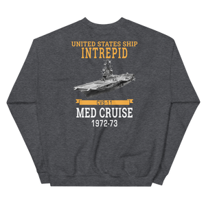 USS Intrepid (CVS-11) 1972-73 MED Sweatshirt
